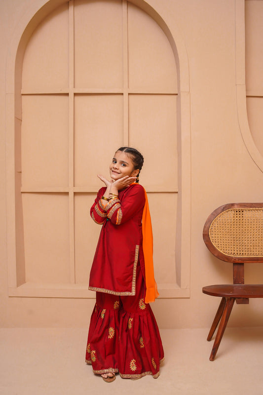 Amber Mirage Gharara- Girl