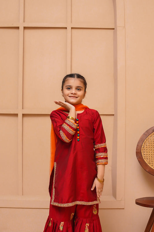 Amber Mirage Gharara- Girl