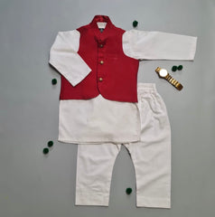 Cherry Berry Waistcoat Set